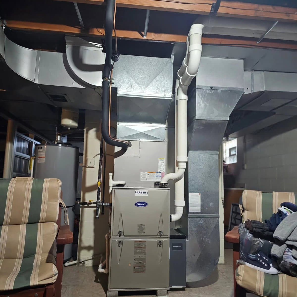 Furnace installation