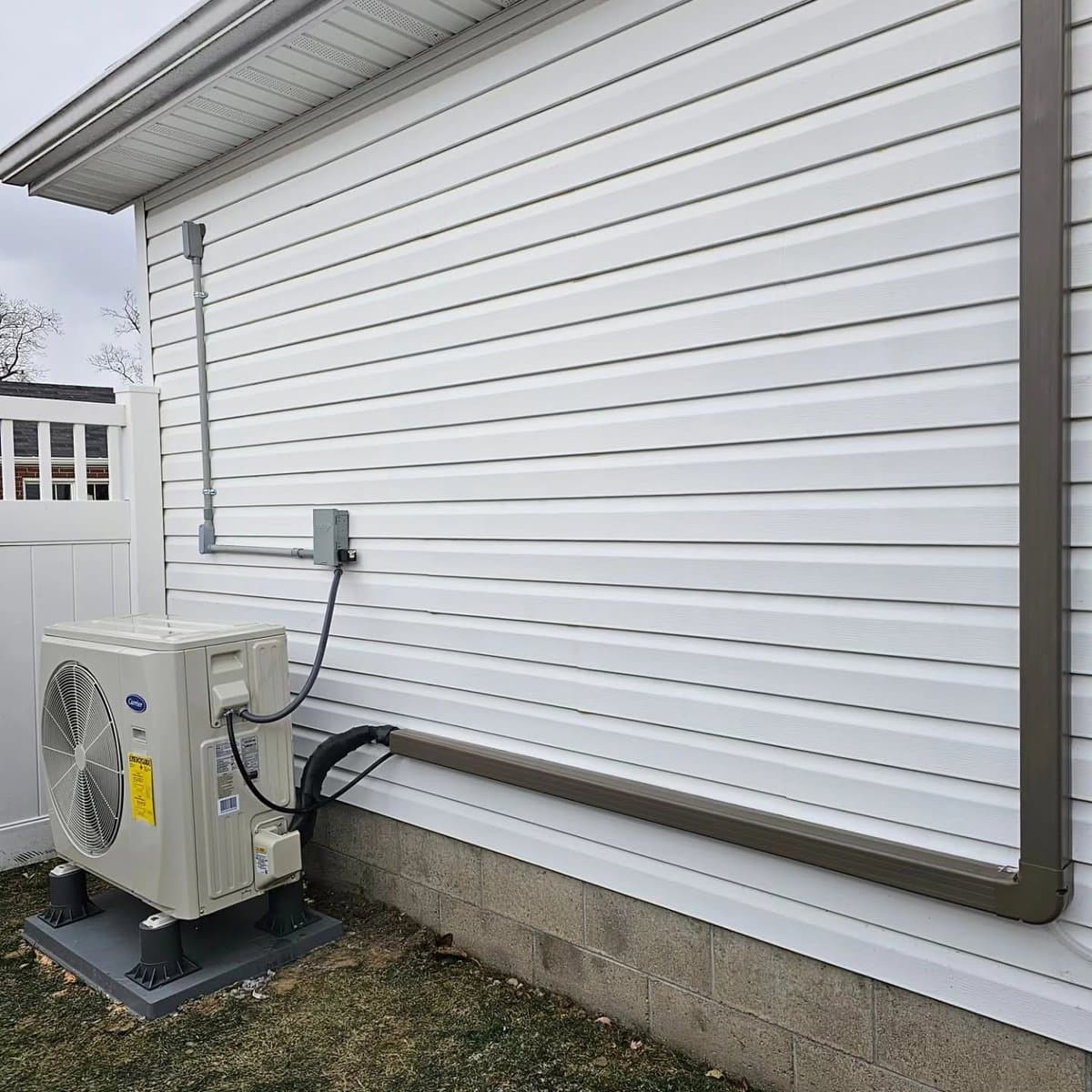 Outdoor unit installation